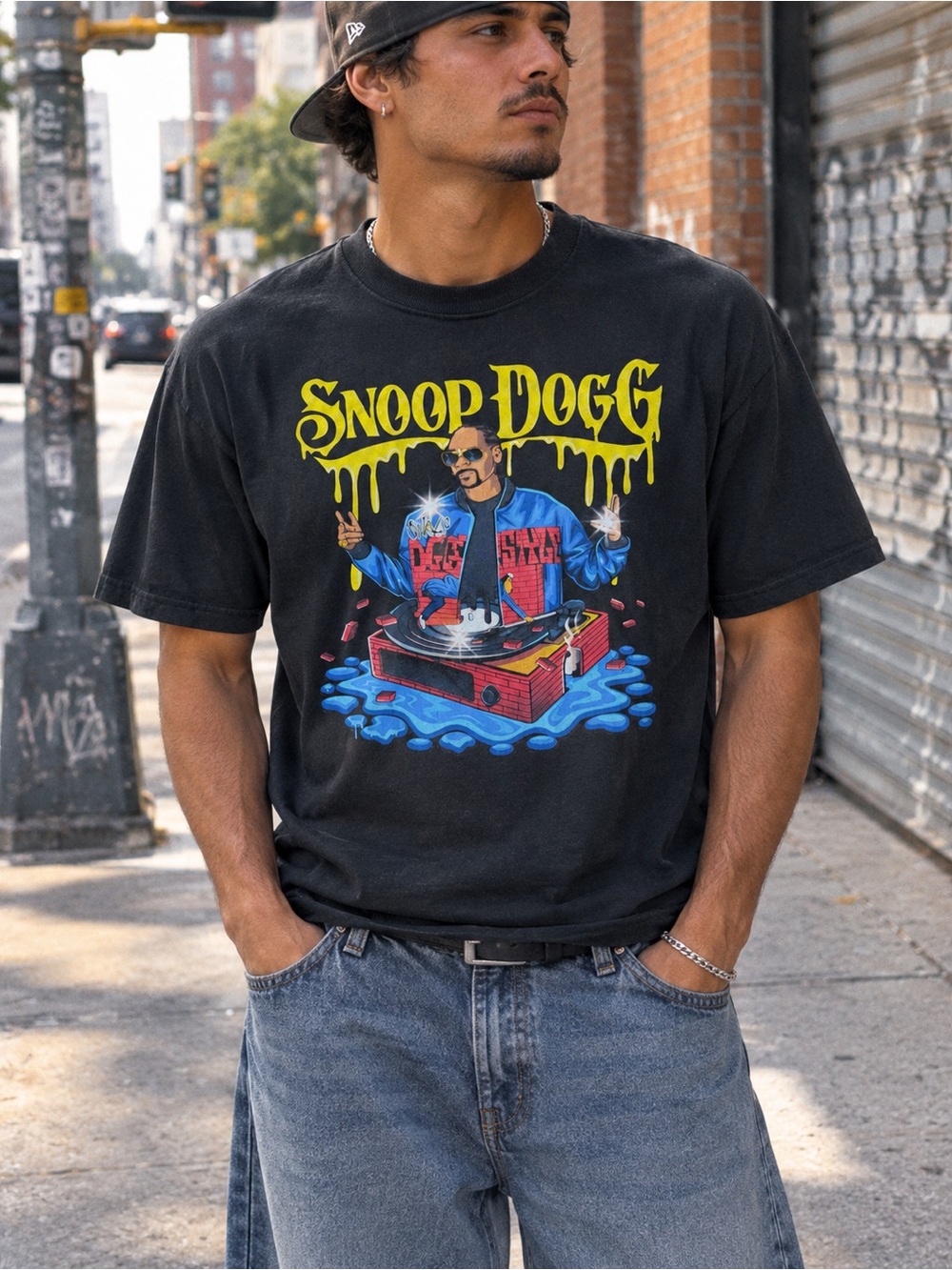 SNOOP DOGG VTG Y2K HIP HOP DEATH ROW medium